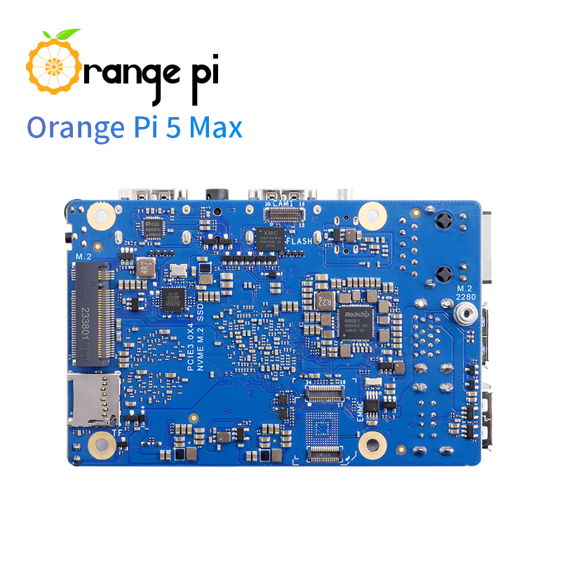 AvaCoreOrangePi 5 Max 16GB wit - đánh giá và giá Orange Pi 5 Max Rk3588